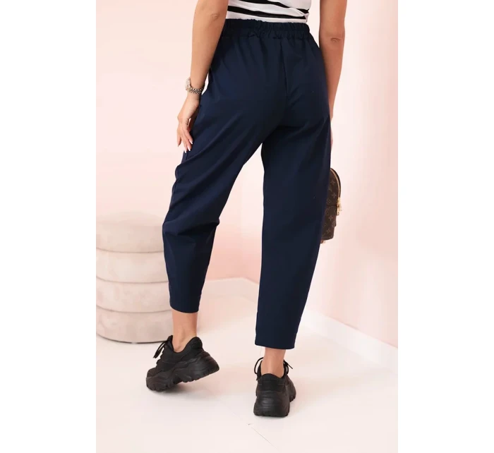 Kalhoty s kapsami Summer Punto námořnická modř