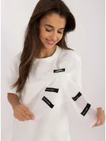 Bluzka LK BZ ecru model 20470283 - FPrice Bluzka LK BZ ecru model 20470283 - FPrice