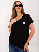 Bluzka RV BZ model 22072951 czarny - FPrice Bluzka RV BZ model 22072951 czarny - FPrice