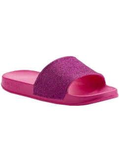 Dětské žabky Tora Jr 7083-305-3600 Tmavě růžová - Coqui