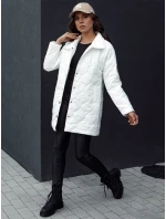 Dámská prošívaná přechodová bunda RATIA ecru FashionStreet TY4526