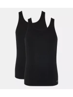sloggi men GO ABC 2.0 Tank Top 2P - BLACK - SLOGGI BLACK - SLOGGI