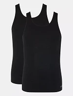 sloggi men GO ABC 2.0 Tank Top 2P - BLACK - SLOGGI BLACK - SLOGGI