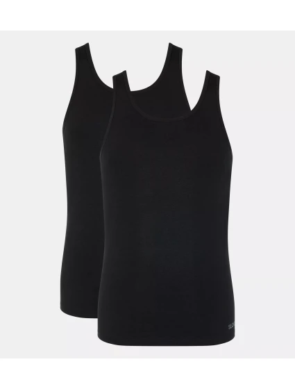 sloggi men GO ABC 2.0 Tank Top 2P - BLACK - SLOGGI BLACK - SLOGGI