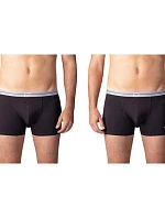 Dvojbalení bavlněných boxerek ULTRA RESIST BOXER 2x - BELLINDA - černá