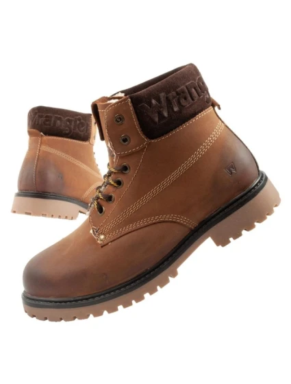 Wrangler Arch Fur pánské boty sable boots smart insulated natural leather