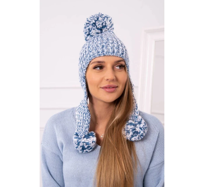 Dámská ušanka Emma K343 denim Dámská ušanka Emma K343 denim