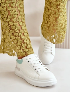 Nízké Dámské Tenisky Na Platformě Z Eko Kůže model 21667640 - Boto