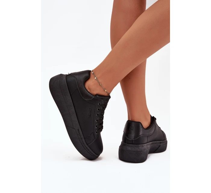 Dámské Tenisky Na Platformě Big Star model 21705695 Černé - Big Star Shoes Dámské Tenisky Na Platformě Big Star model 21705695 Černé - Big Star Shoes