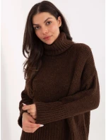 Sweter CH SW model 21776433 ciemny brązowy - FPrice