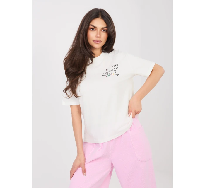 T shirt D12022AH02645AA biały T shirt D12022AH02645AA biały