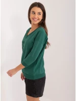 Bluzka RV BZ model 20148722 ciemny zielony - FPrice Bluzka RV BZ model 20148722 ciemny zielony - FPrice