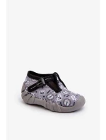 Pohodlné dětské pantofle BEFADO šedé Pohodlné dětské pantofle BEFADO šedé