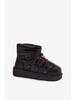 Dámské sněhule D.Franklin na platformě – černé Dámské sněhule D.Franklin na platformě – černé