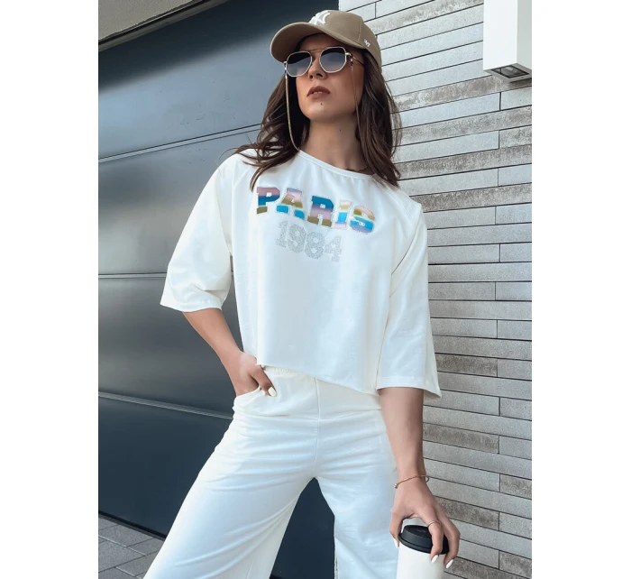 MILEKAN ecru dámský set FashionStreet AY1050