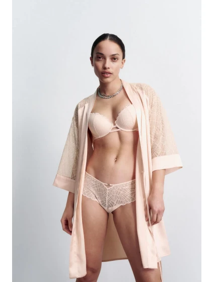 Dámská župan  A Weekend to Remember Robe - PINK světle růžový 0040 - TRIUMPH