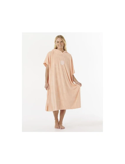Dámské pončo RIP CURL Classic Surf Hooded Towel, oranžové