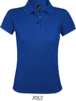 SOL'S Prime Women Dámské piqué polo z těžké bavlny 25.0573 royal blue