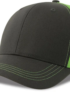 6 panelová Trucker kšiltovka dark fluo model 22411228 - Atlantis Headwear