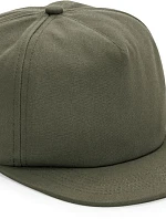 Beechfield B 64N 5 panelová kšiltovka z bio bavlny 53.064N olive green
