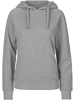O Dámská mikina s kapucí z bio bavlny sport grey model 22505902 - Neutral O Dámská mikina s kapucí z bio bavlny sport grey model 22505902 - Neutral