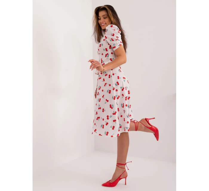 Sukienka LK SK  biały model 20190723 - FPrice