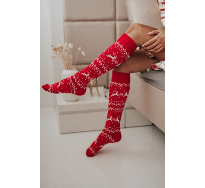 Dámské vánoční podkolenky 1269.001