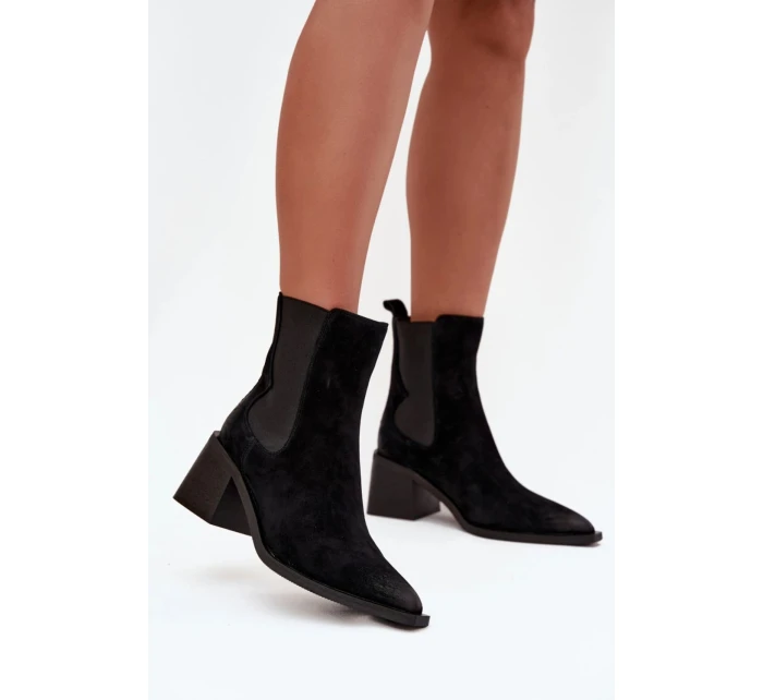 Boty na podpatku  model 218704 Step in style