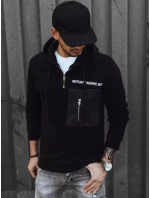 Pánská černá mikina Dstreet model 21966819 - FashionStreet Pánská černá mikina Dstreet model 21966819 - FashionStreet