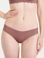 Dámské kalhotky ZERO Microfibre 2.0 Hipstring 2P - CACAO - hnědé 1141 - SLOGGI