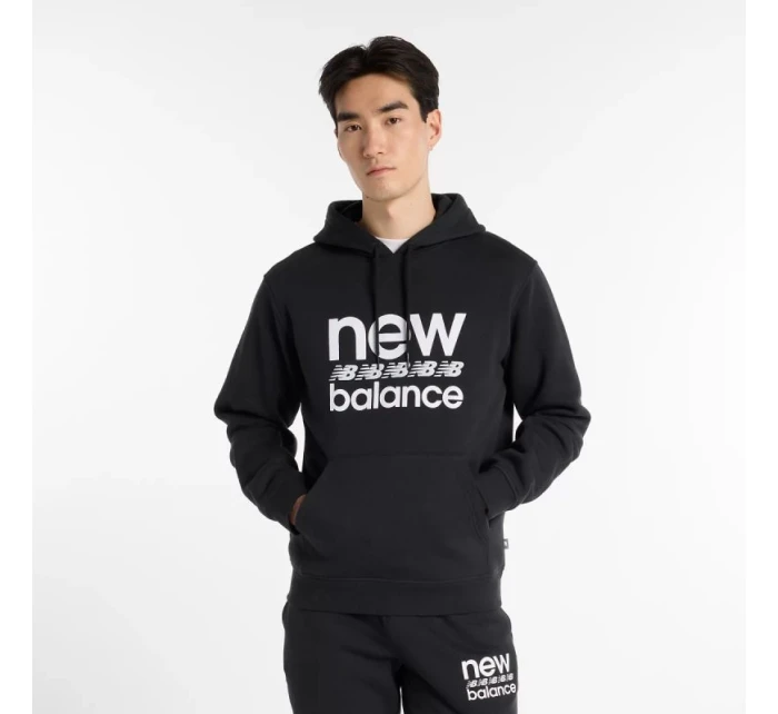 Sport Graphic Fleece Hoodie BK M model 21167552 pánské - New Balance Sport Graphic Fleece Hoodie BK M model 21167552 pánské - New Balance