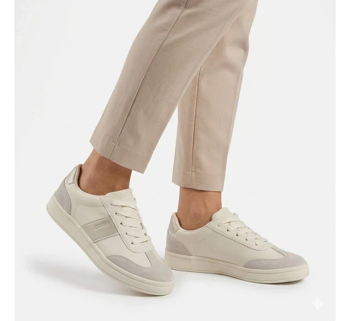 Dámská kožená sportovní obuv béžová Big Star TT274155 Dámská kožená sportovní obuv béžová Big Star TT274155