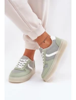 Nízké Dámské Tenisky Na Platformě Zelené model 21689159 - EVENTO