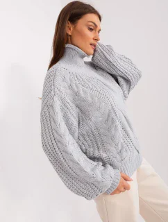 Sweter AT SW model 18884696 szary - FPrice