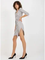 LK SK 509144 šaty.98 šedá