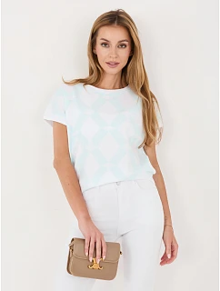 Bluzka RV BZ model 22102597 mietowy - FPrice