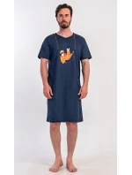 Pánská noční košile s krátkým rukávem model 21362744 - Vienetta MAN