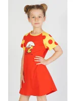 Dětská noční košile s krátkým rukávem Malé model 15847273 - Vienetta Kids Dětská noční košile s krátkým rukávem Malé model 15847273 - Vienetta Kids
