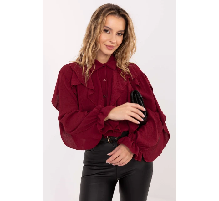 Košile s dlouhým rukávem model 221059 Italy Moda Košile s dlouhým rukávem model 221059 Italy Moda