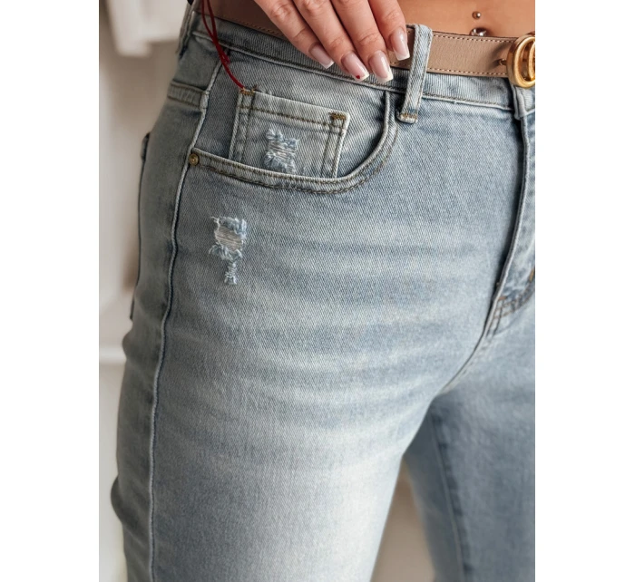 Dámské džínové kalhoty mom fit MOMWAY blue FashionStreet UY2489