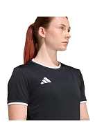 Dámské tričko adidas Entrada 26 Jersey černé JZ2492 Dámské tričko adidas Entrada 26 Jersey černé JZ2492