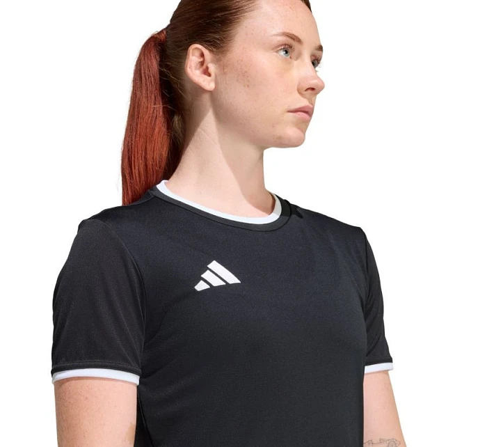 Dámské tričko adidas Entrada 26 Jersey černé JZ2492 Dámské tričko adidas Entrada 26 Jersey černé JZ2492