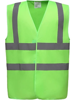 Yoko HVW 100 Hi-Vis bezpečnostní vesta 79.W100 lime