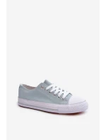 Dámské látkové klasické nízké tenisky máta model 21662384 - Boto Dámské látkové klasické nízké tenisky máta model 21662384 - Boto