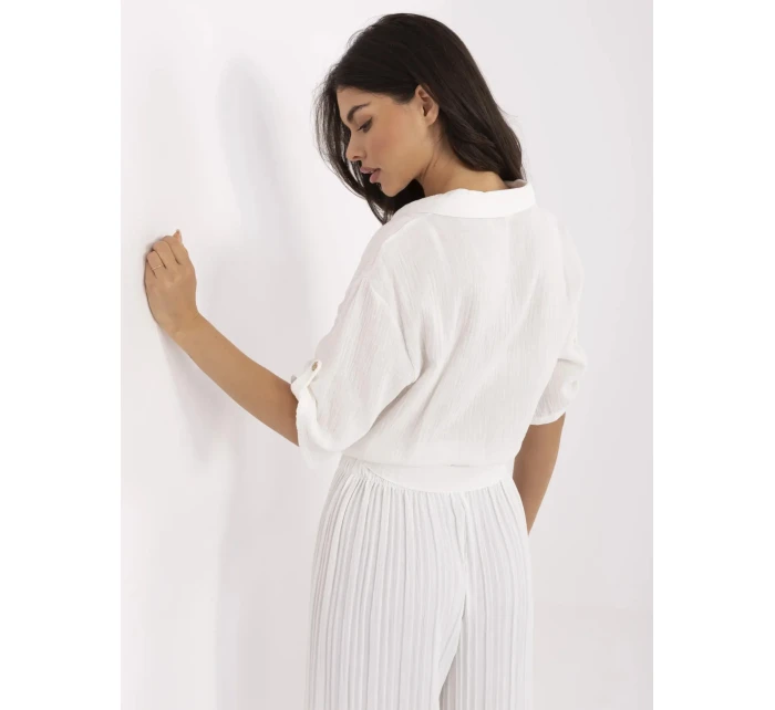 Koszula DHJ KS  ecru model 21129453 - FPrice