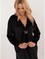 Šaty DHJ SK 19890.86P černé Šaty DHJ SK 19890.86P černé