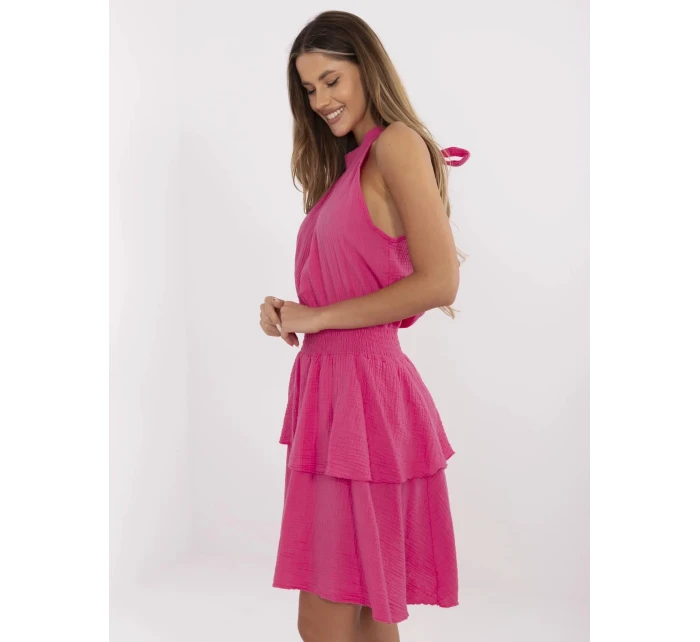 Sukienka MI SK model 21151288 fuksjowy - FPrice