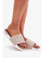 Dámské pantofle Big Star – béžové Dámské pantofle Big Star – béžové