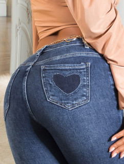 Sexy Fashionista Highwaist Jeans "Heart"
