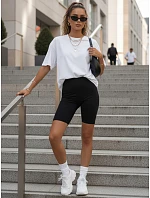 Dámské sportovní cyklistické šortky, černé, FashionStreet SY0565 Dámské sportovní cyklistické šortky, černé, FashionStreet SY0565